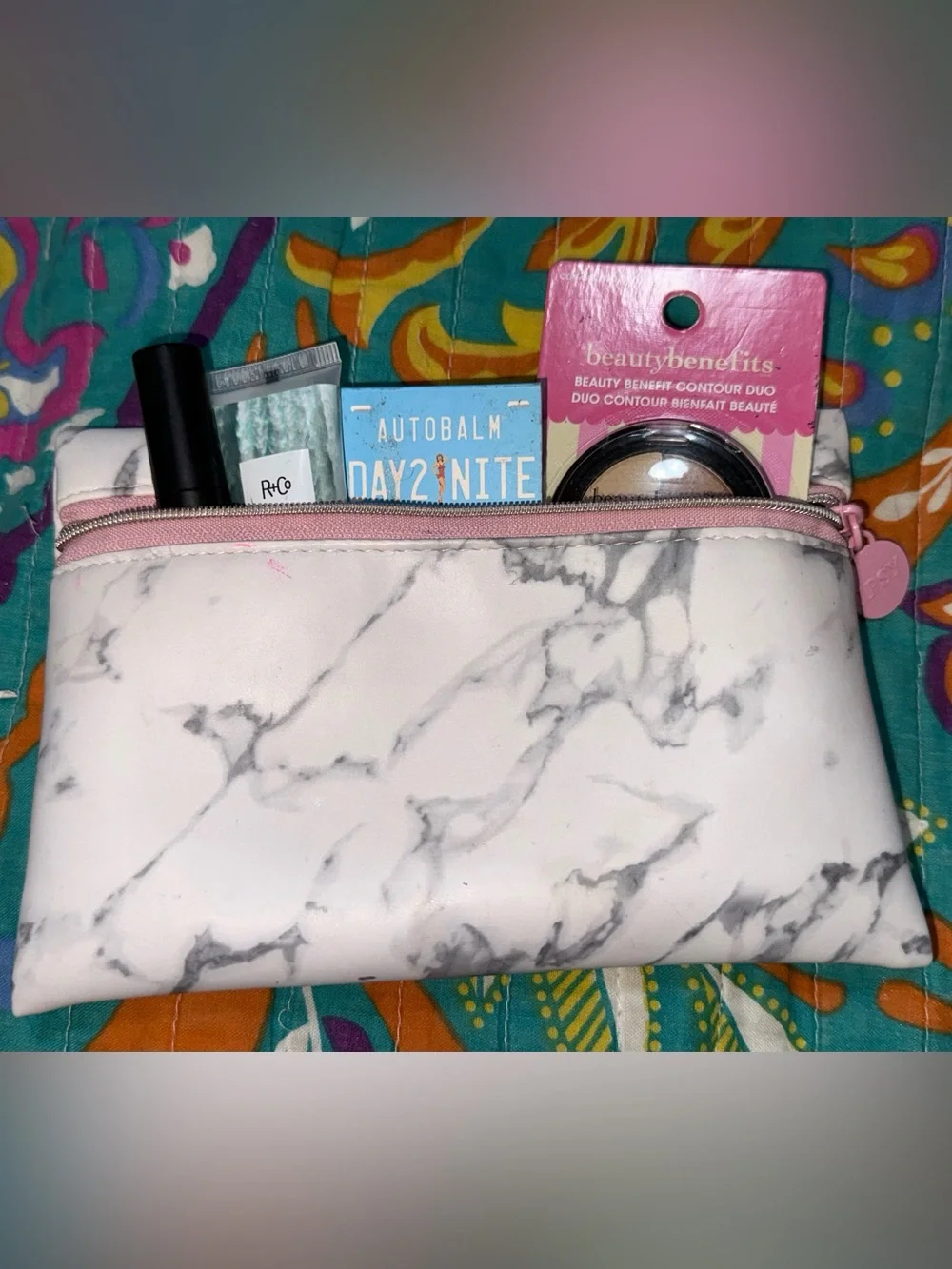 IPSY makeup bag and makeup items